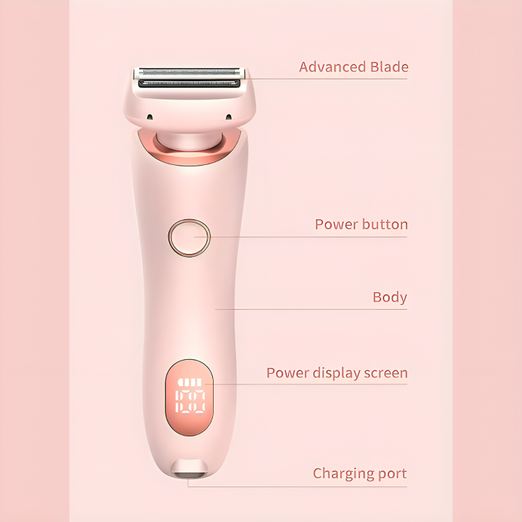 Bikini Trimmer – Rechargeable Lady Shaver Set