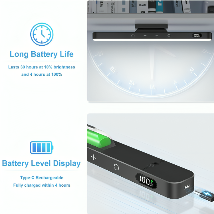 LED Cabinet Light – Rechargeable & Magnetic Stick-On Design