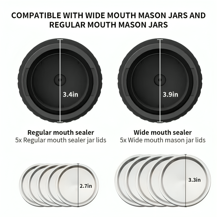 Mason Jar Vacuum Sealer – Airtight Food Storage Made Simple