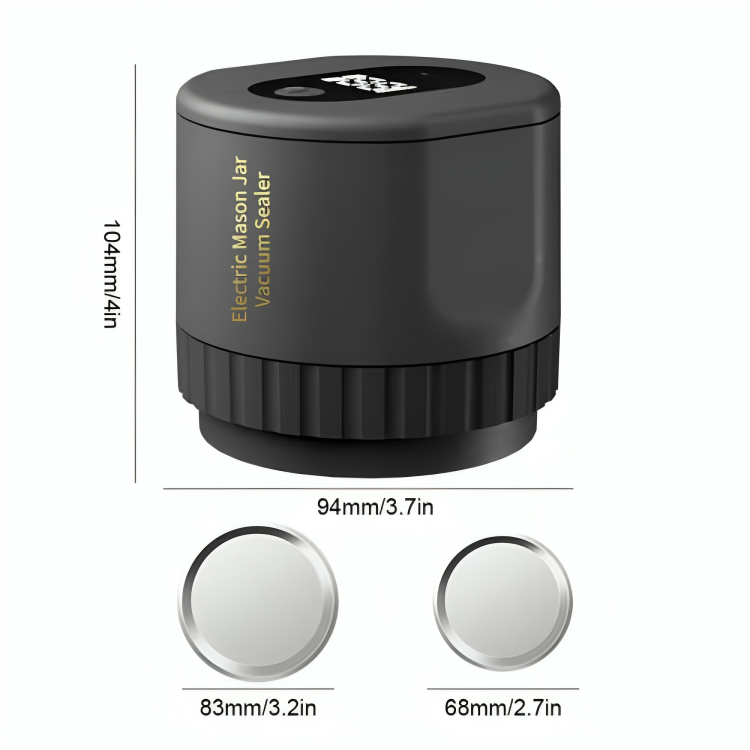 Mason Jar Vacuum Sealer – Airtight Food Storage Made Simple