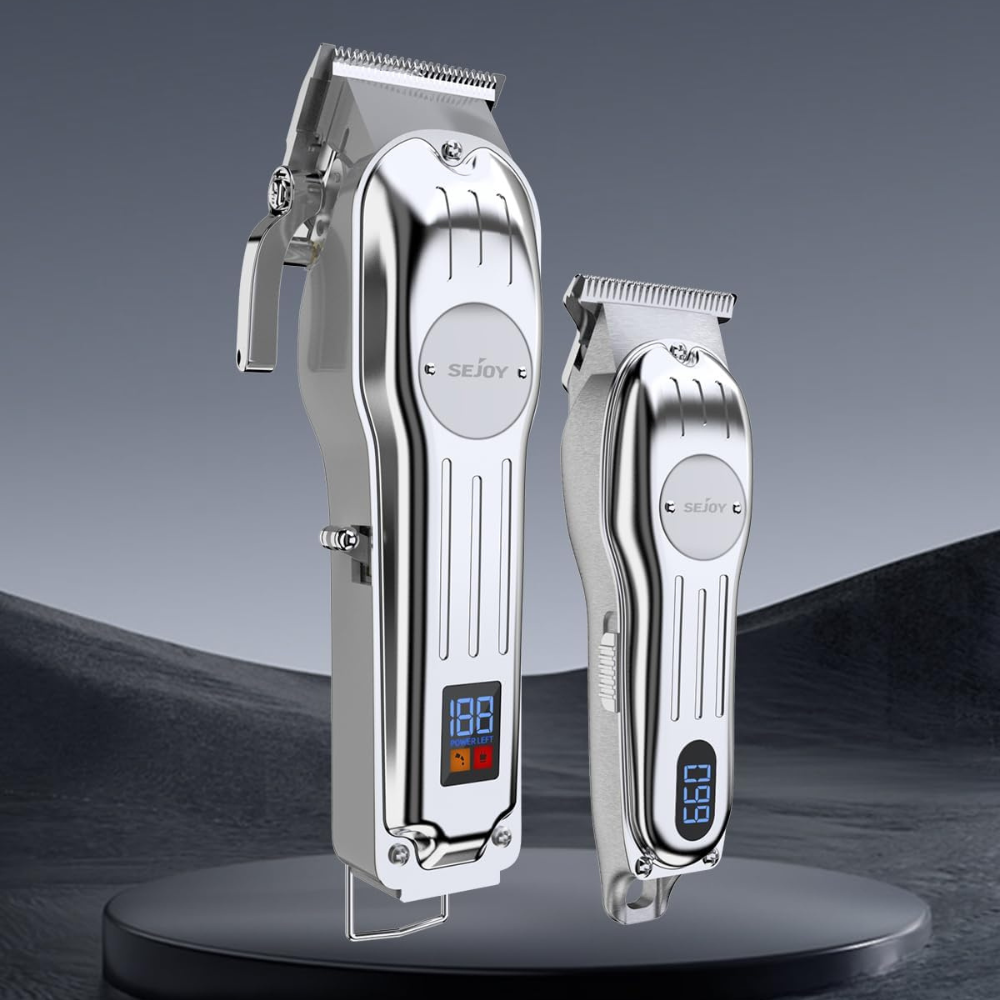Cordless Hair Clippers for Men – Precision Trimmer & Grooming Kit