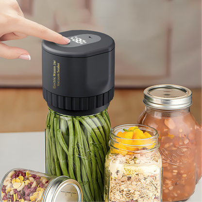 Mason Jar Vacuum Sealer – Airtight Food Storage Made Simple