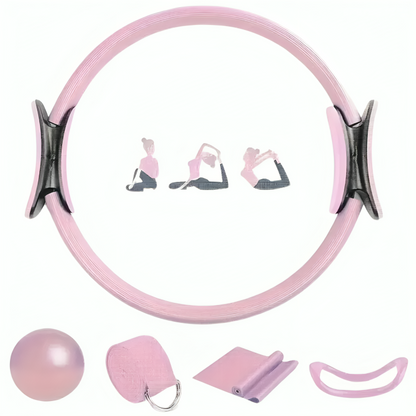 5-Piece Pilates Kit – At-Home Workout Equipment for Toning & Flexibility