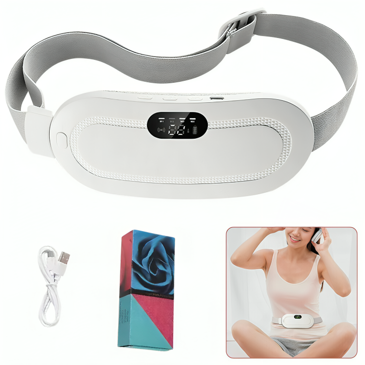 Heating Pad for Cramps – Cordless Period Pain Relief Belt (USB)