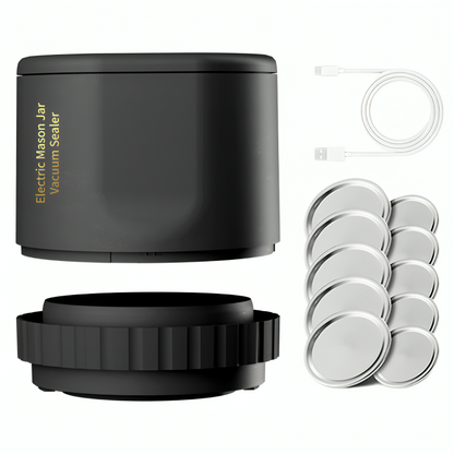 Mason Jar Vacuum Sealer – Airtight Food Storage Made Simple