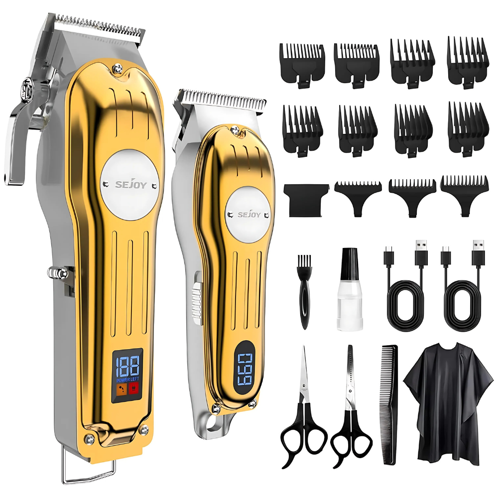 Cordless Hair Clippers for Men – Precision Trimmer & Grooming Kit